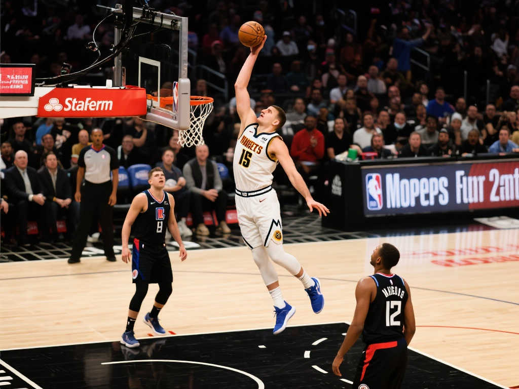 惊天对决!掘金快艇激烈冲突6人领T,戈登压哨补扣绝杀比赛 惊天对决!掘金快艇激烈冲突6人领T,戈登压哨补扣绝杀比赛